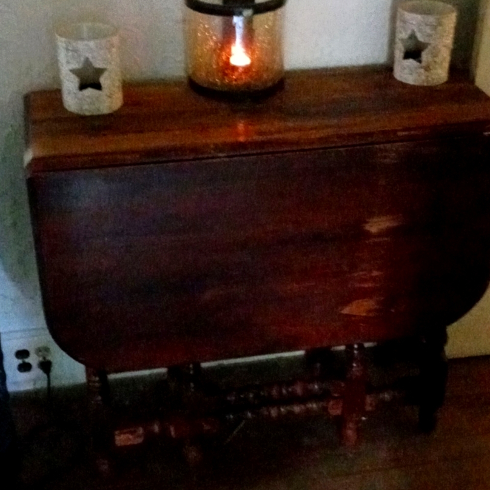 Antique wooden table